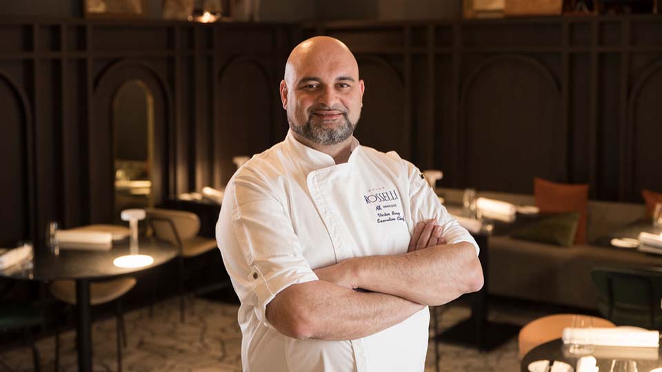 Executive chef Victor Borg